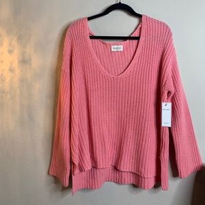 NWT🎀Pink Knit Sweater from Red Dress 🎀